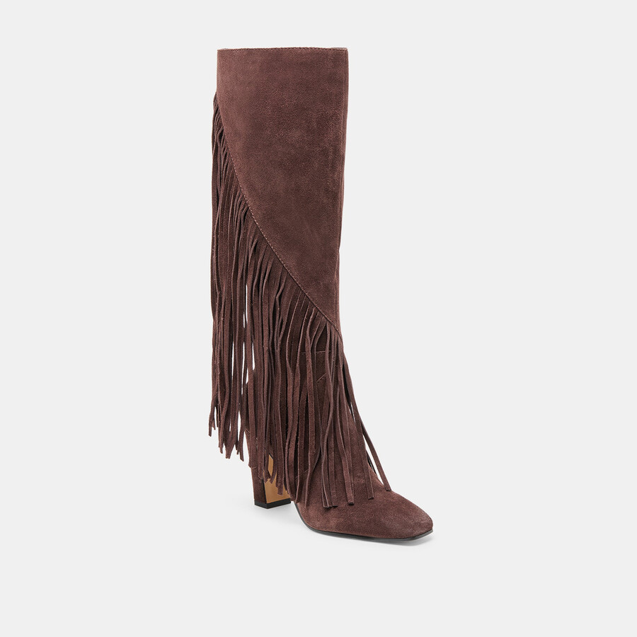 giano boots mahagoni-wildleder