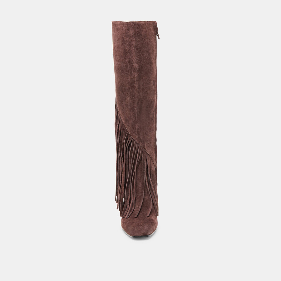 giano boots mahagoni-wildleder