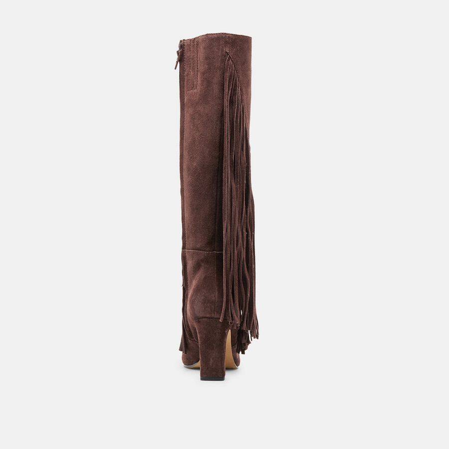 giano boots mahagoni-wildleder