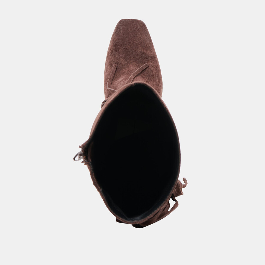 giano boots mahagoni-wildleder