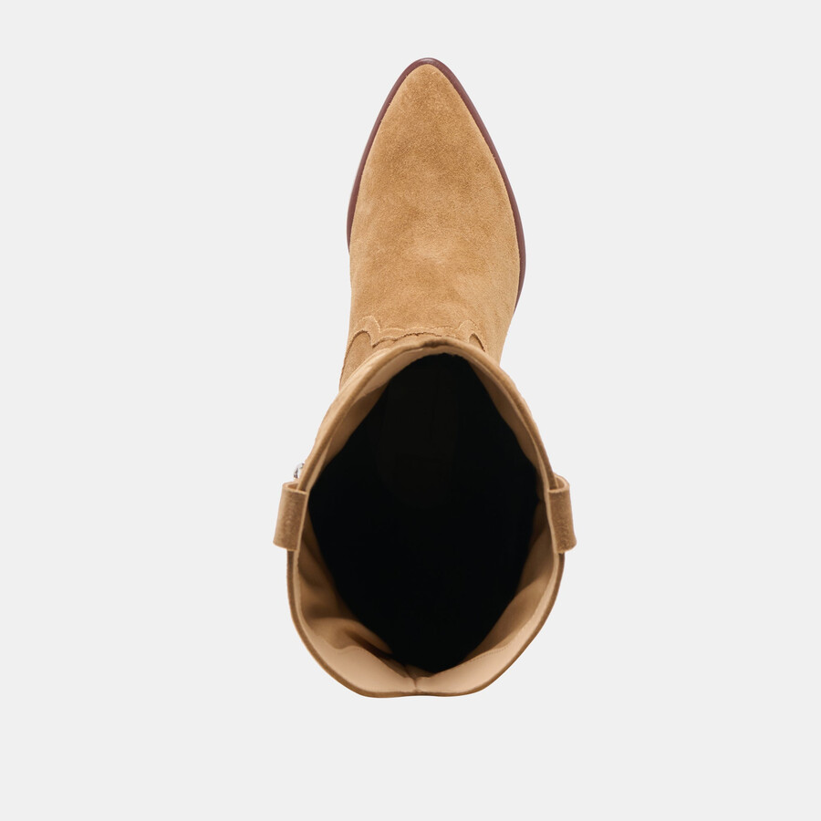 mirla boots hellbraunes wildleder