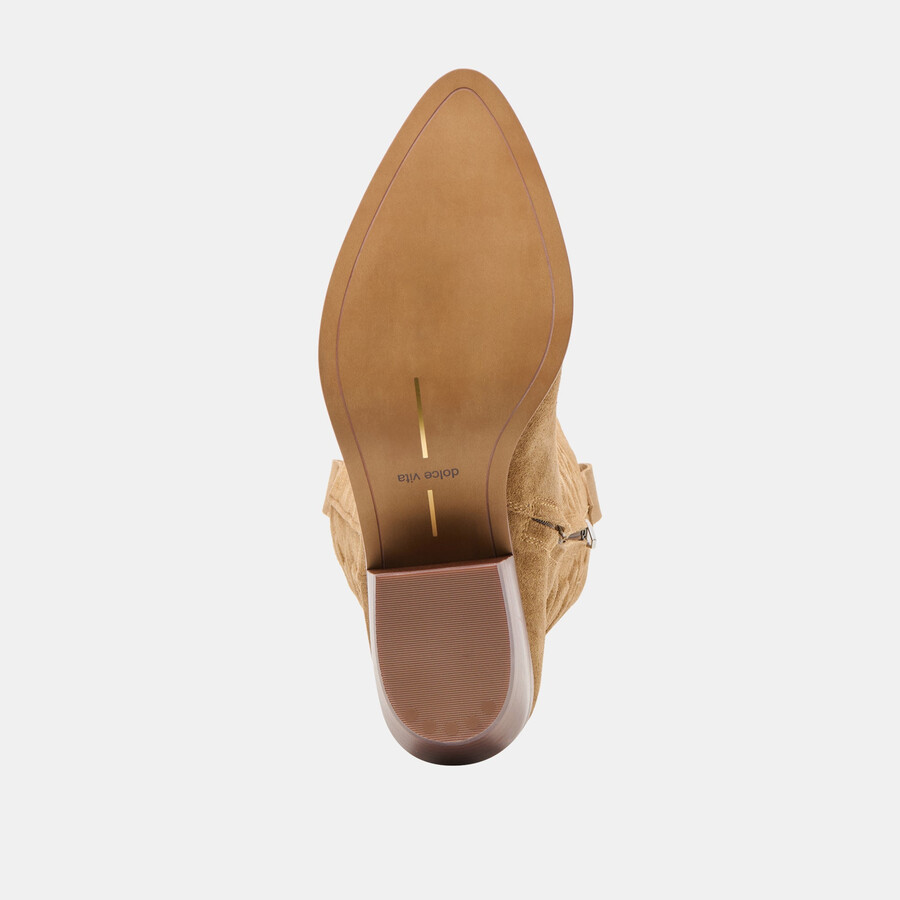 mirla boots hellbraunes wildleder