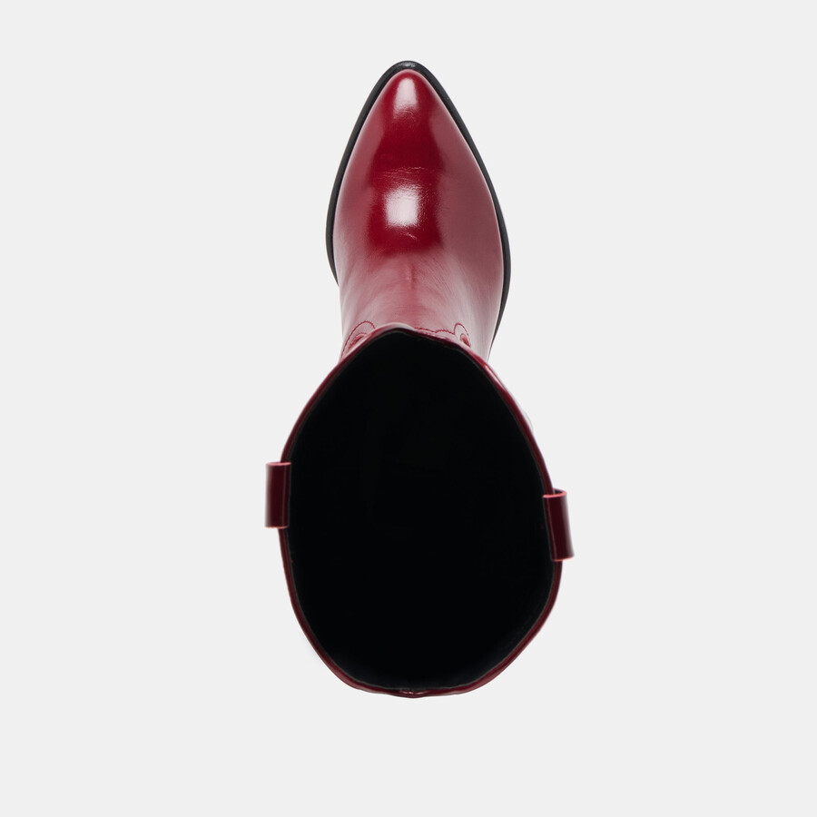 mirla boots oxblood leder