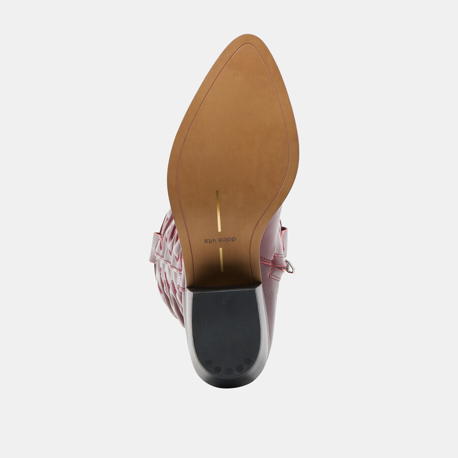 mirla boots oxblood leder