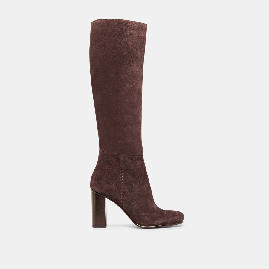 hudson boots mahagoni-wildleder