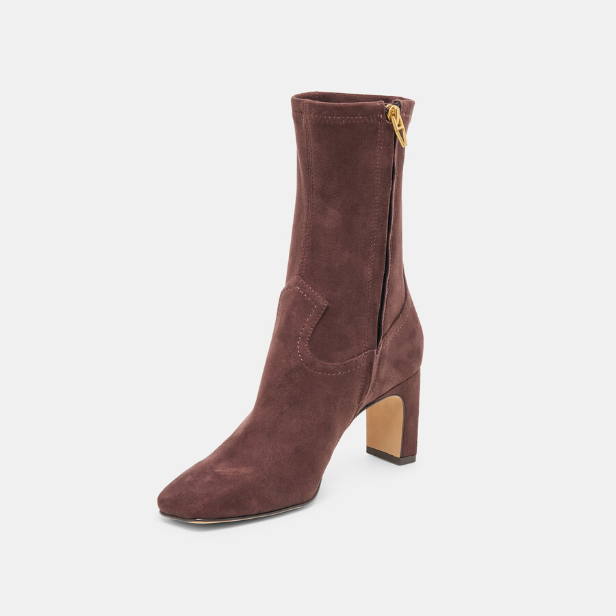 roan boots mahagoni stella wildleder