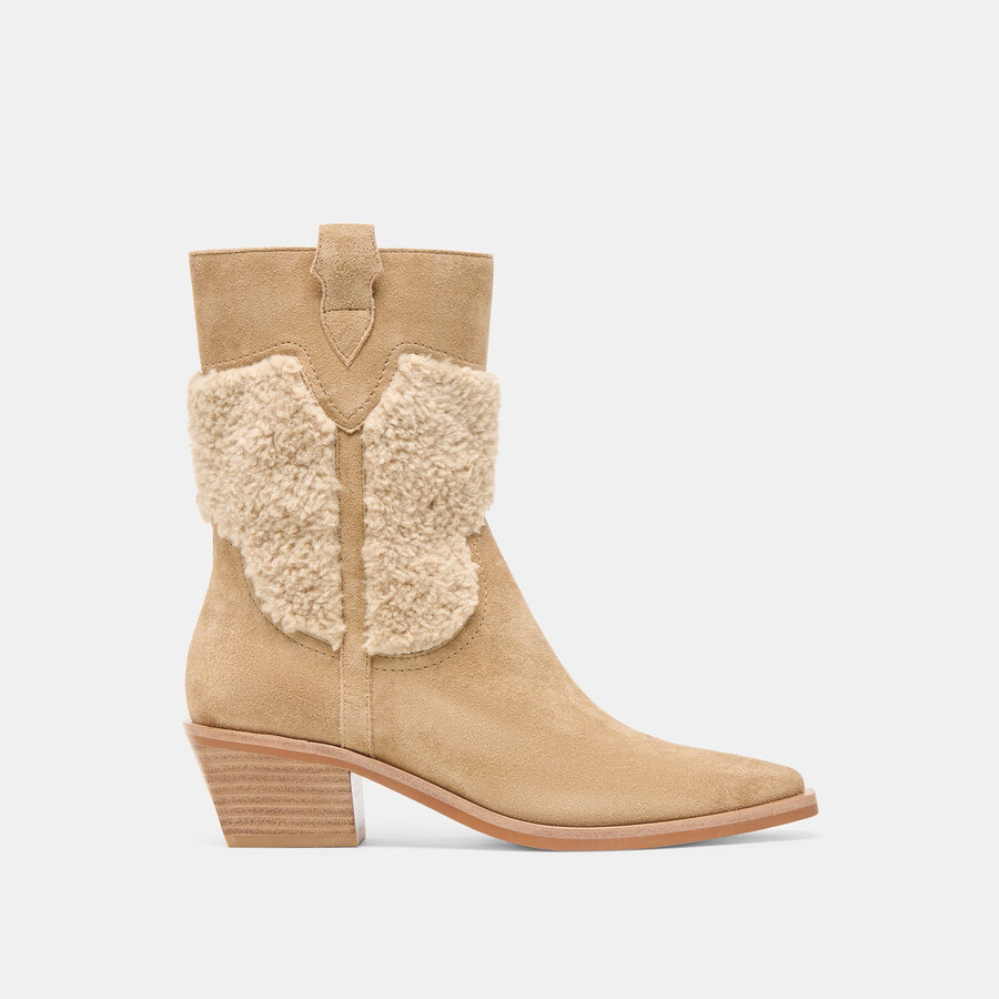 salil plush boots dunkeltaupe wildleder