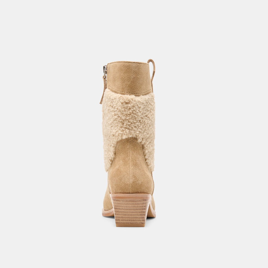 salil plush boots dunkeltaupe wildleder