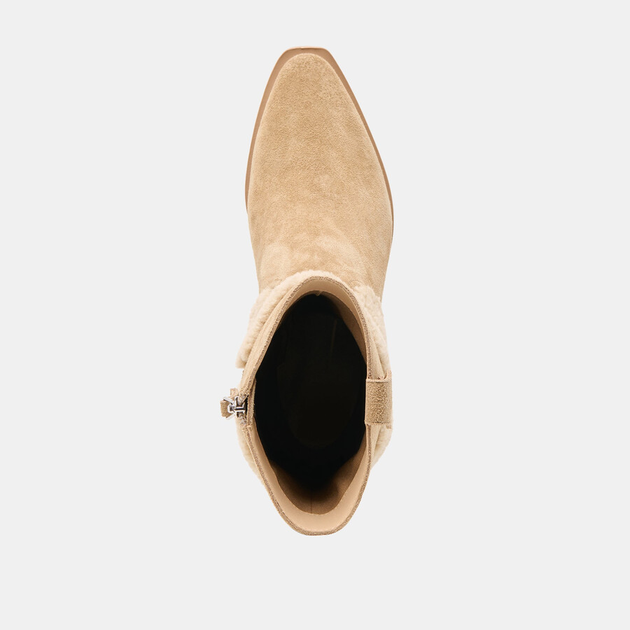 salil plush boots dunkeltaupe wildleder