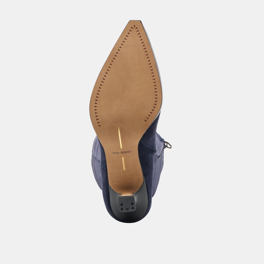 auggie boots navy wildleder