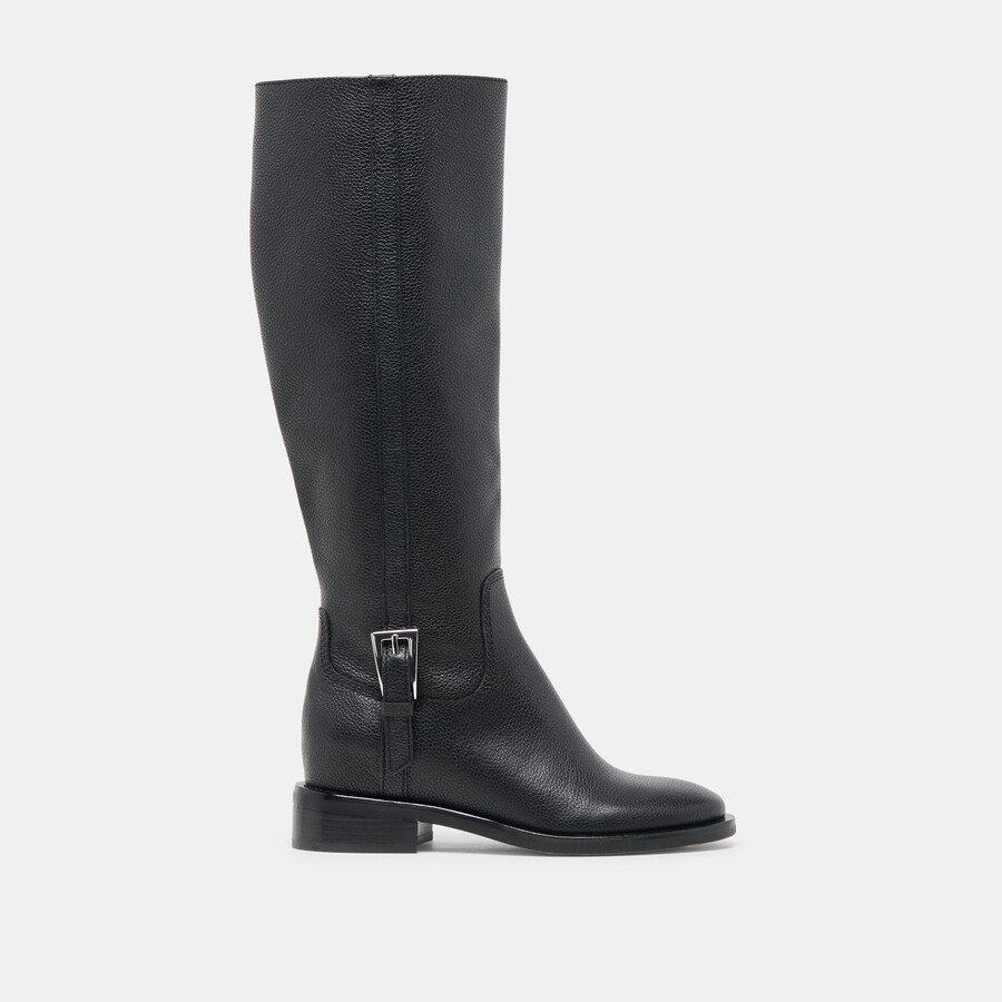 kilian h2o stiefel aus schwarzem leder
