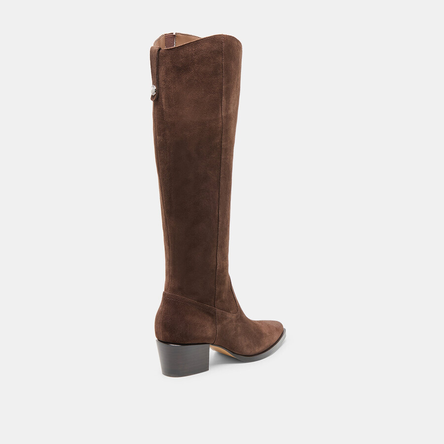 virona h2o boots dunkelbraunes wildleder