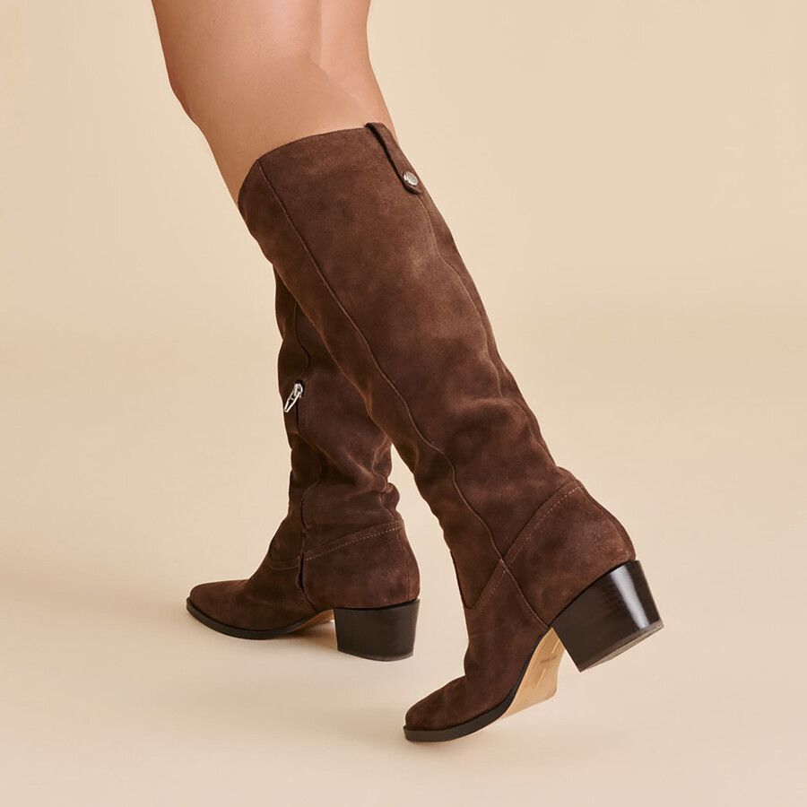 virona h2o boots dunkelbraunes wildleder