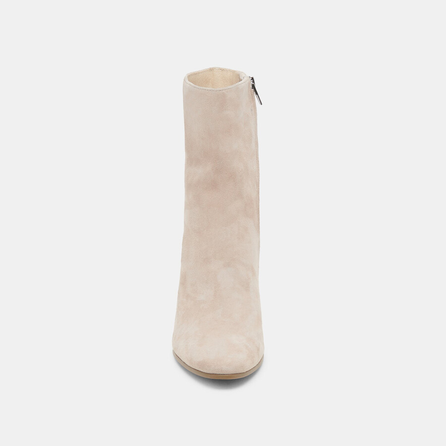 suzy stiefeletten mit breiter passform taupefarbenes wildleder