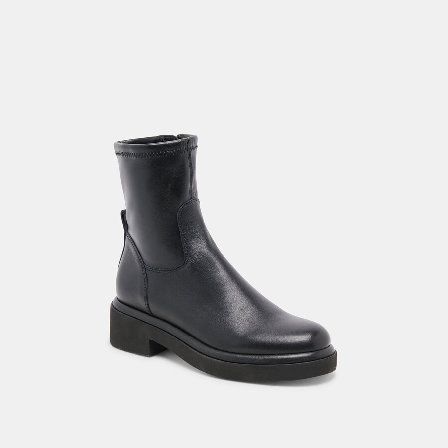 simaya h2o weite stiefel schwarzes leder