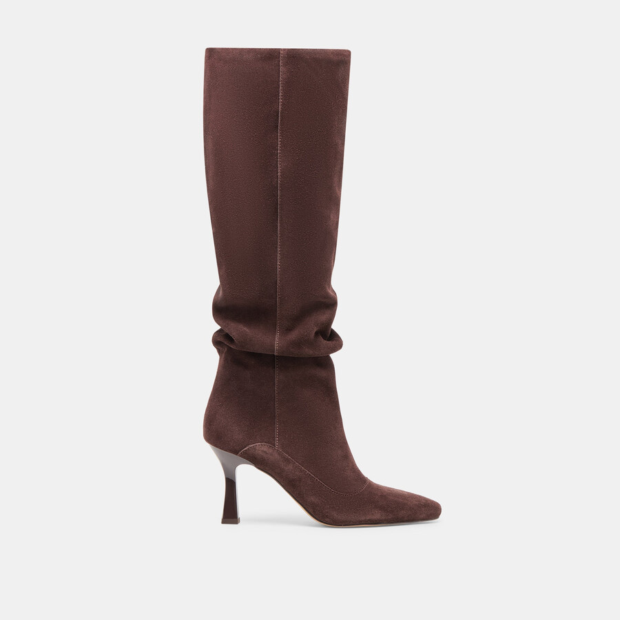 lousa boots mahagoni wildleder