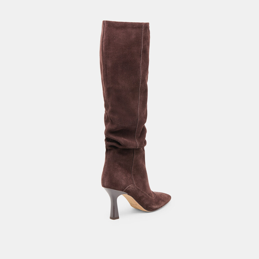lousa boots mahagoni wildleder