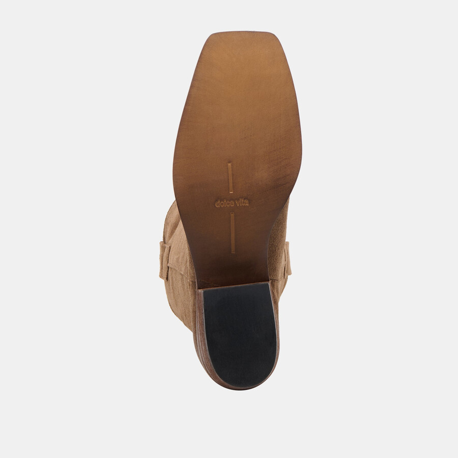 romie boots schokoladenbraunes wildleder