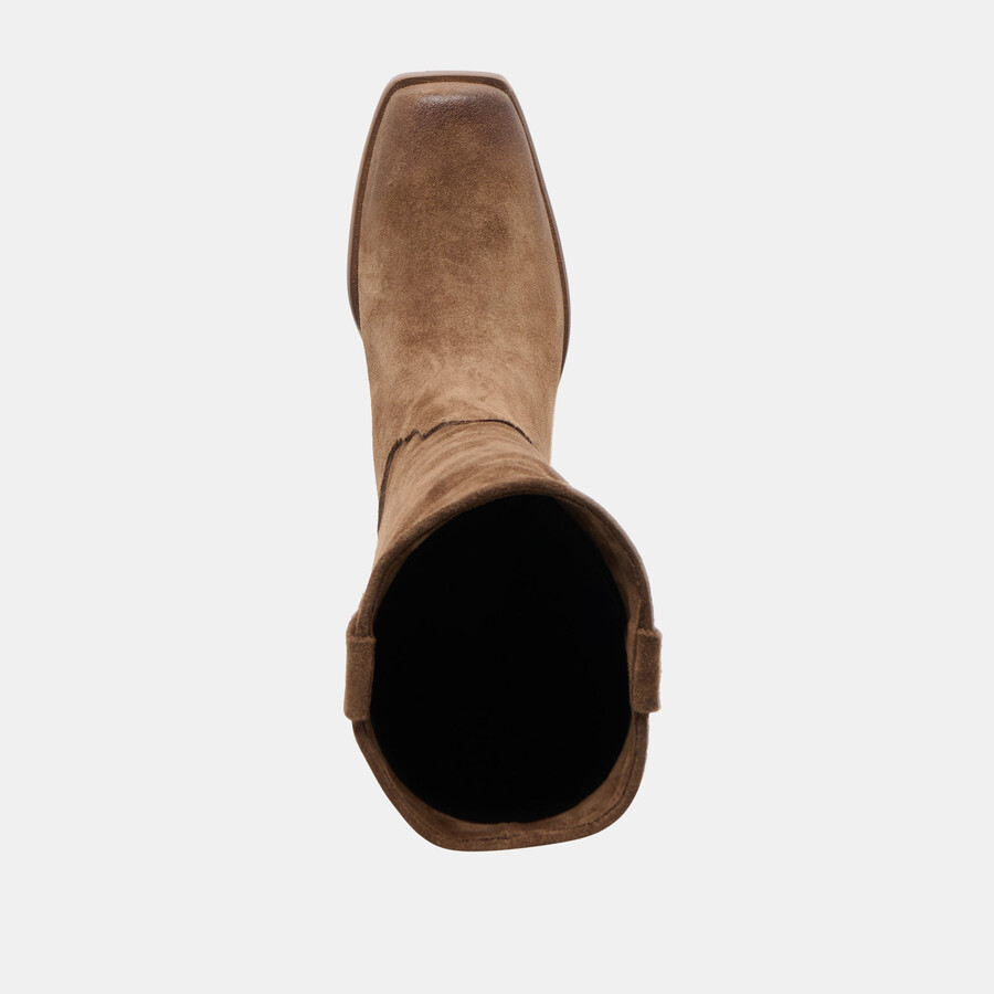 romie boots schokoladenbraunes wildleder