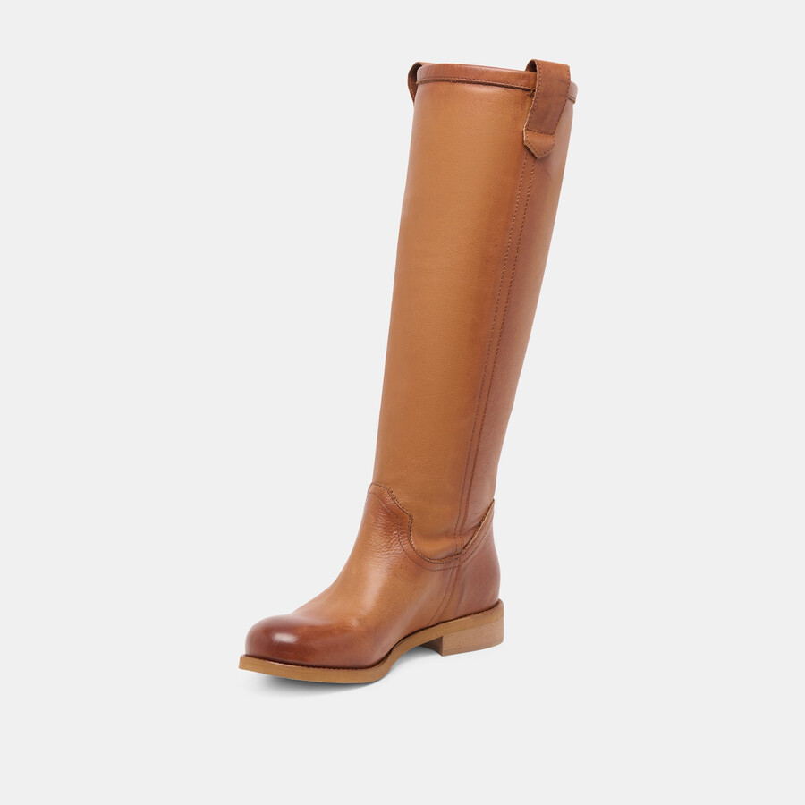 ramzy boots cognac leder