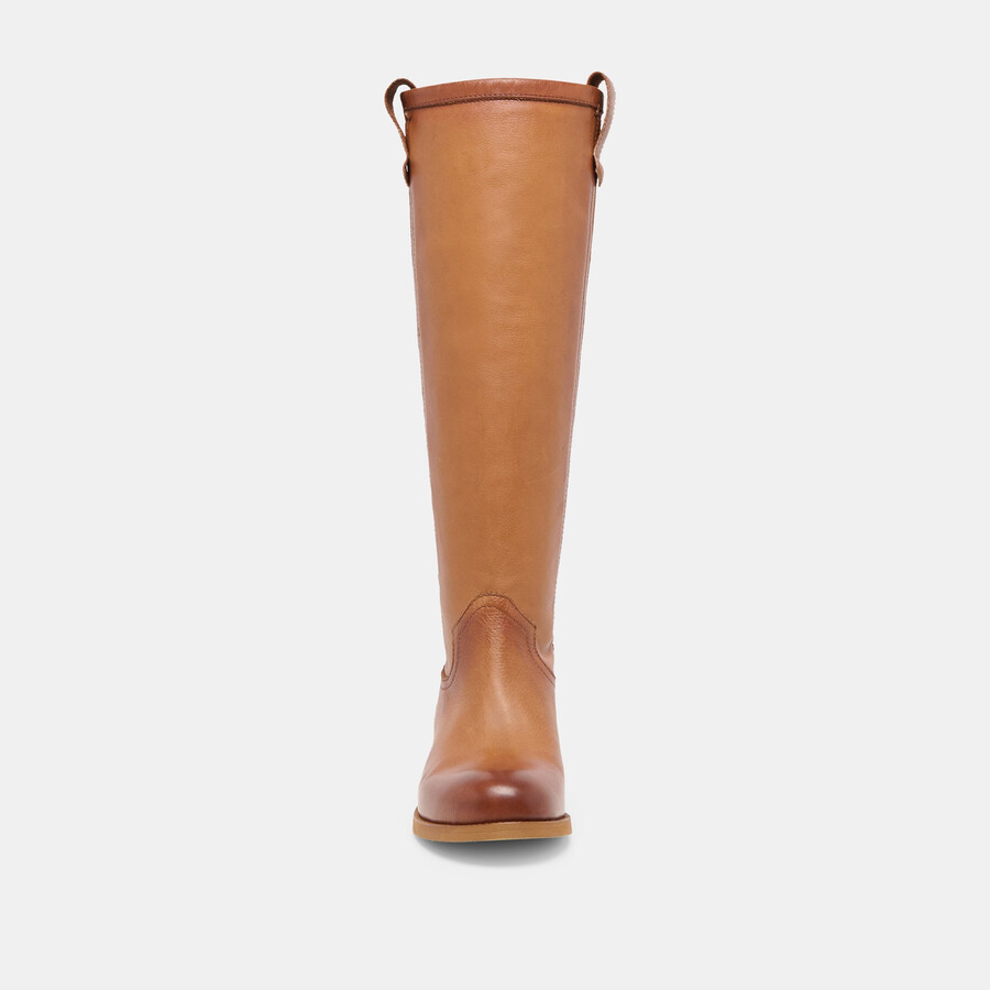 ramzy boots cognac leder