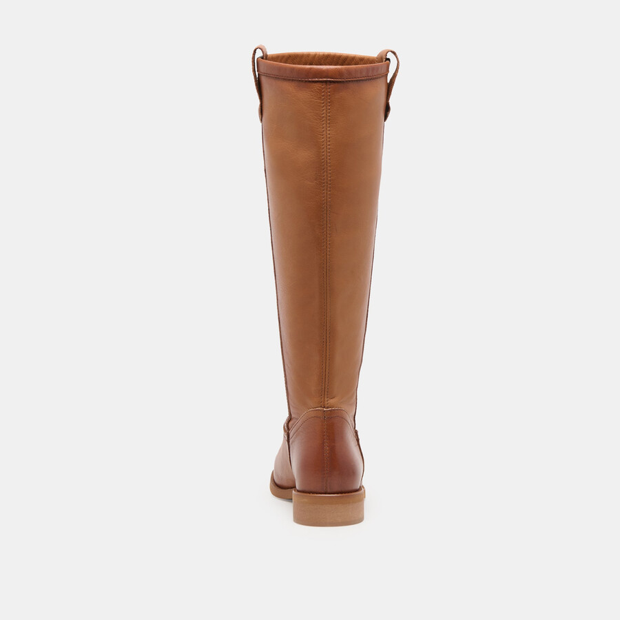 ramzy boots cognac leder
