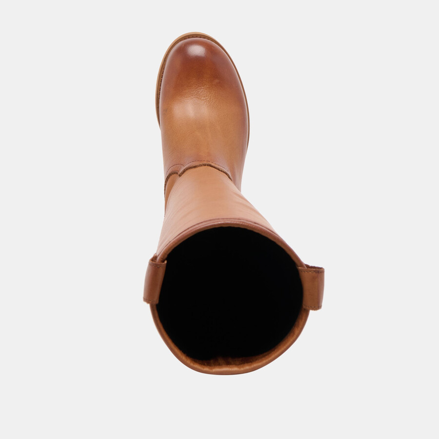ramzy boots cognac leder