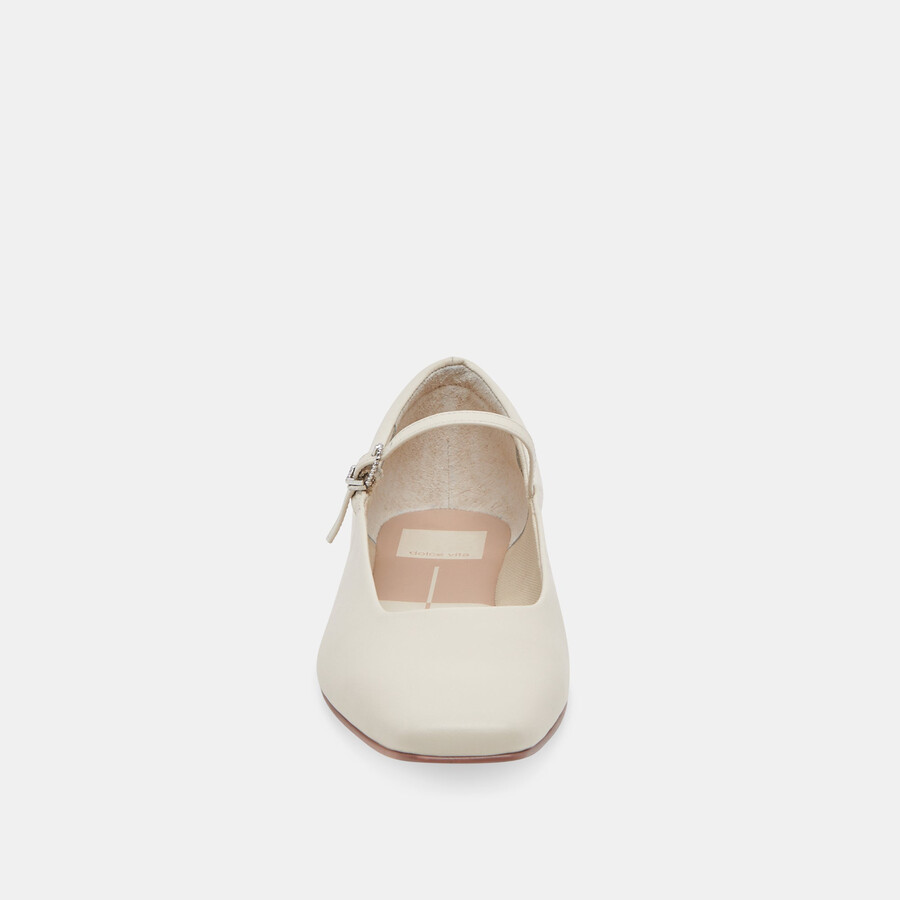 reyes weite ballerinas elfenbeinleder