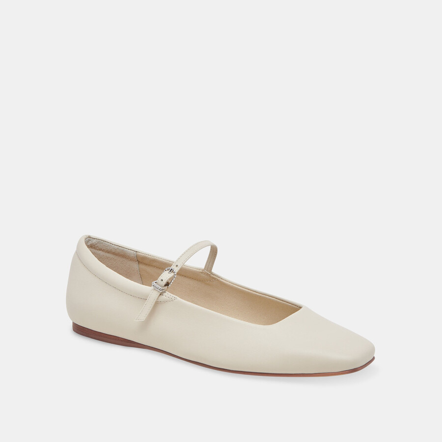 reyes weite ballerinas elfenbeinleder