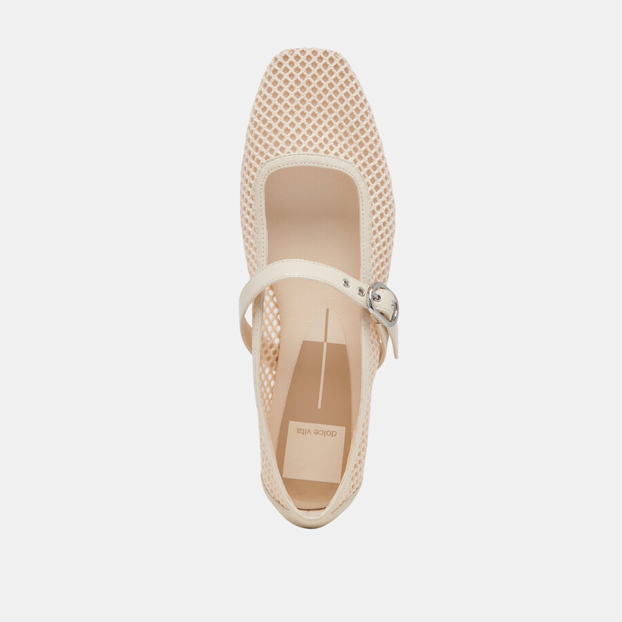 rodni mesh ballerinas creme webmaterial