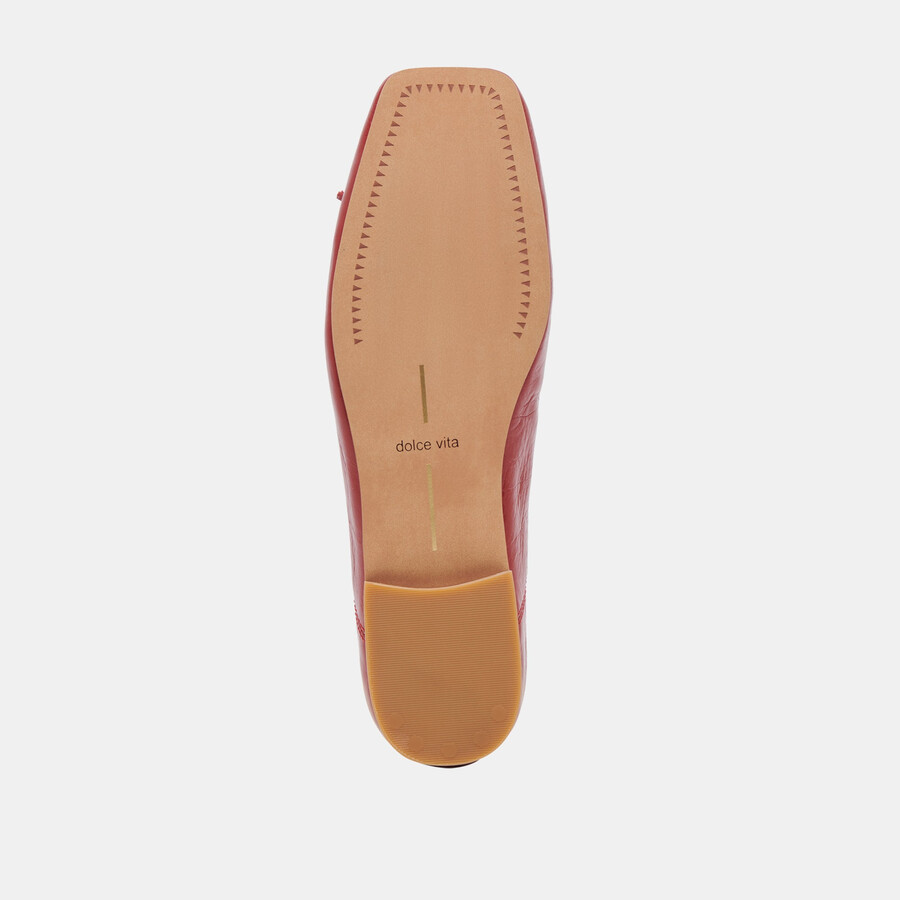 anisa ballerinas rot lackleder
