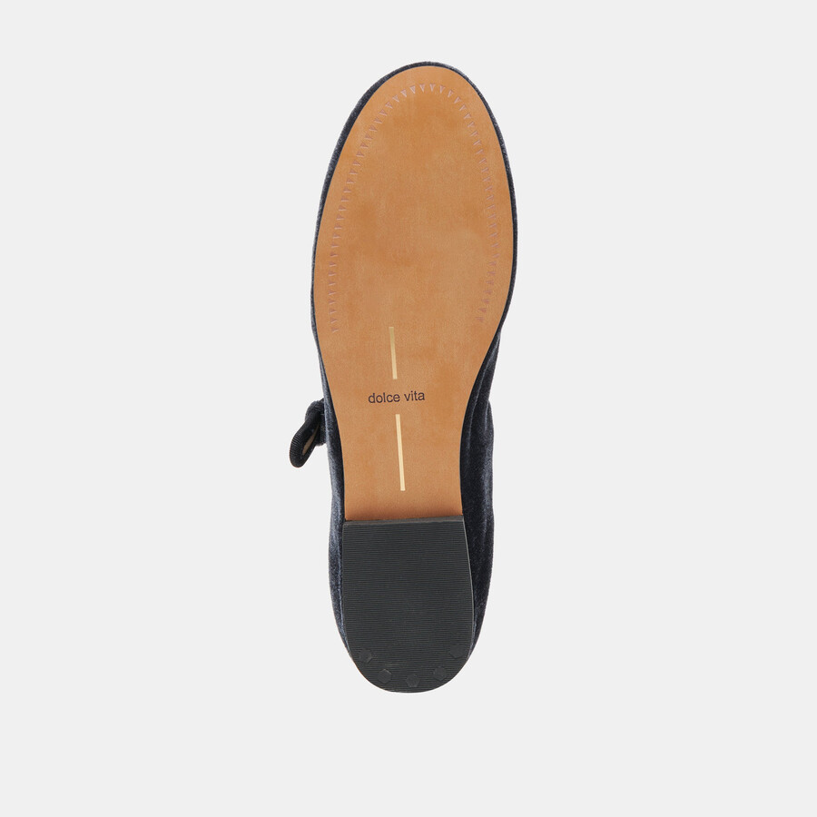 roslyn ballerinas staubblauer samt