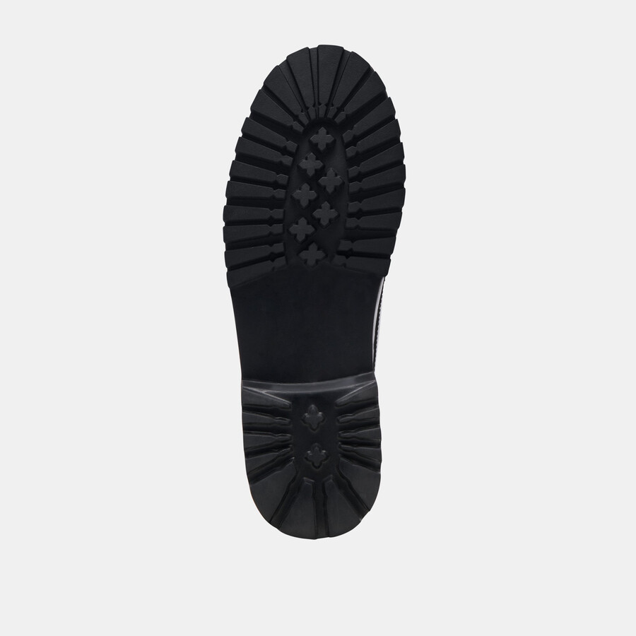 maxwell loafer schwarzes leder