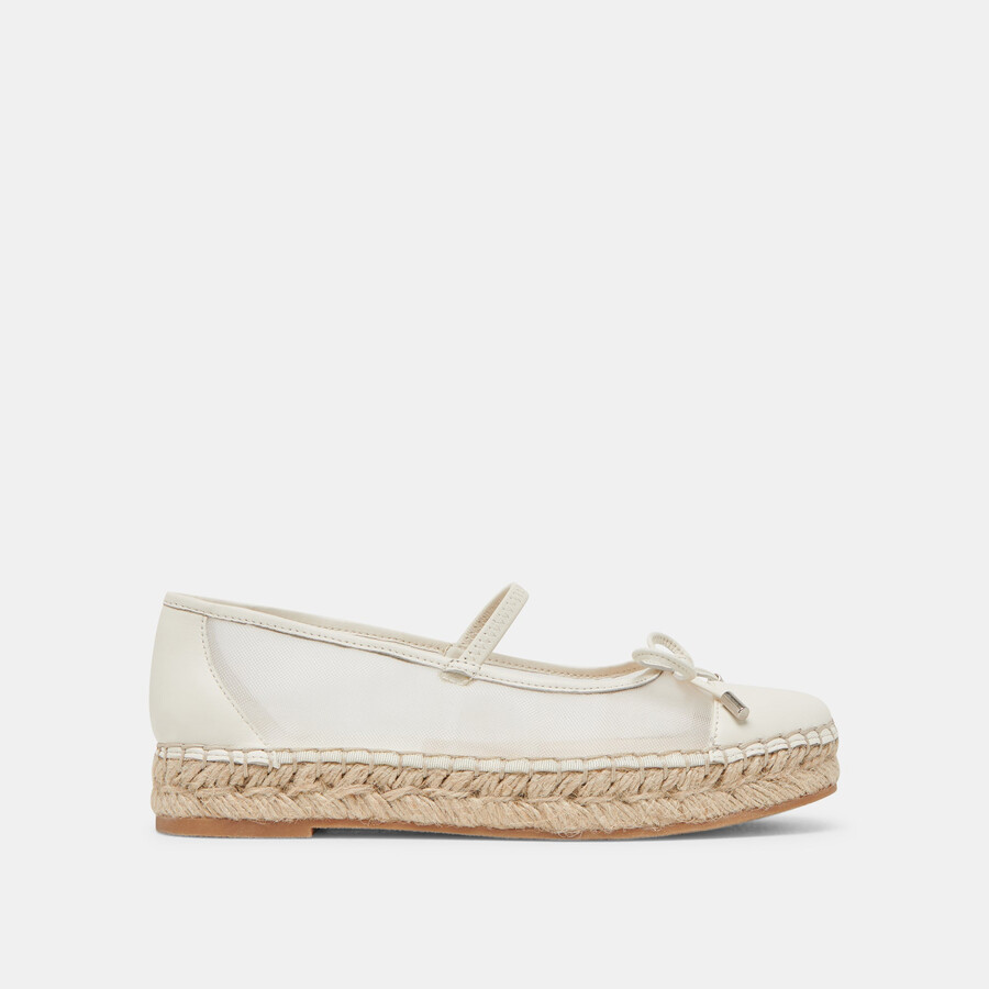 cambre ballerinas weiß mesh