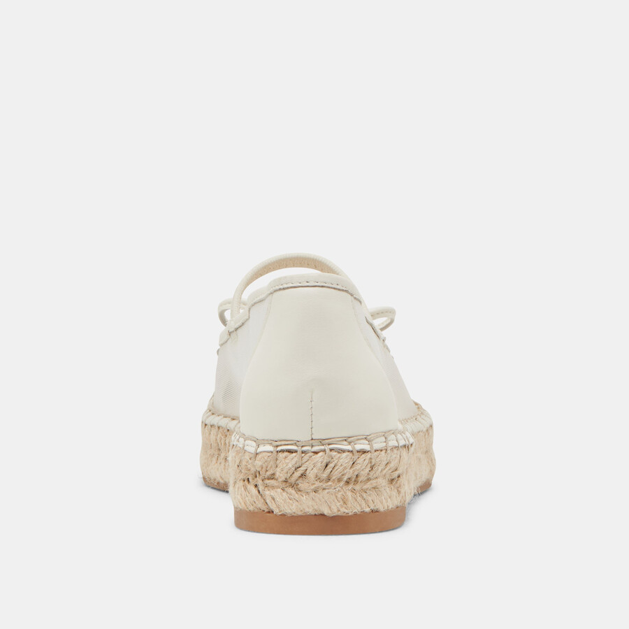 cambre ballerinas weiß mesh