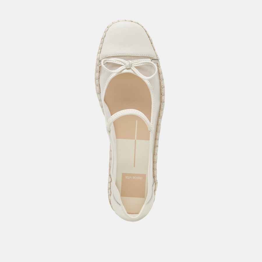 cambre ballerinas weiß mesh