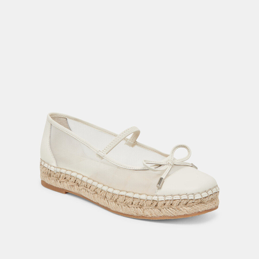 cambre ballerinas weiß mesh