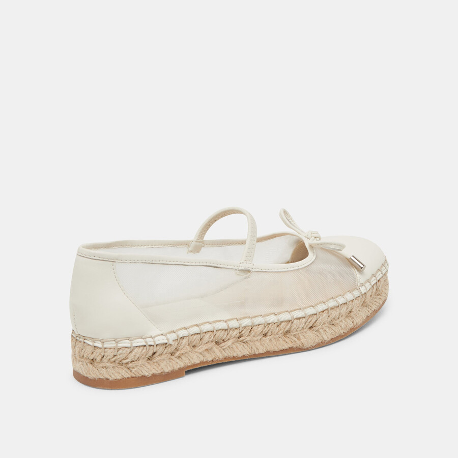 cambre ballerinas weiß mesh