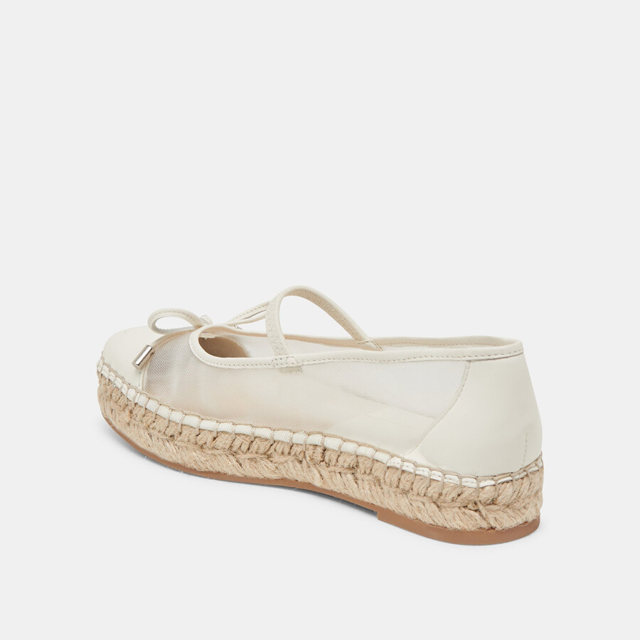 cambre ballerinas weiß mesh
