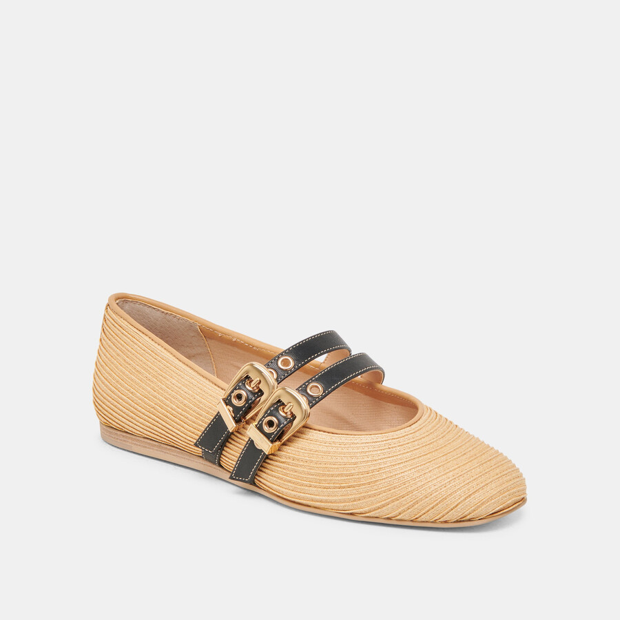 baylee ballerinas aus naturraffia