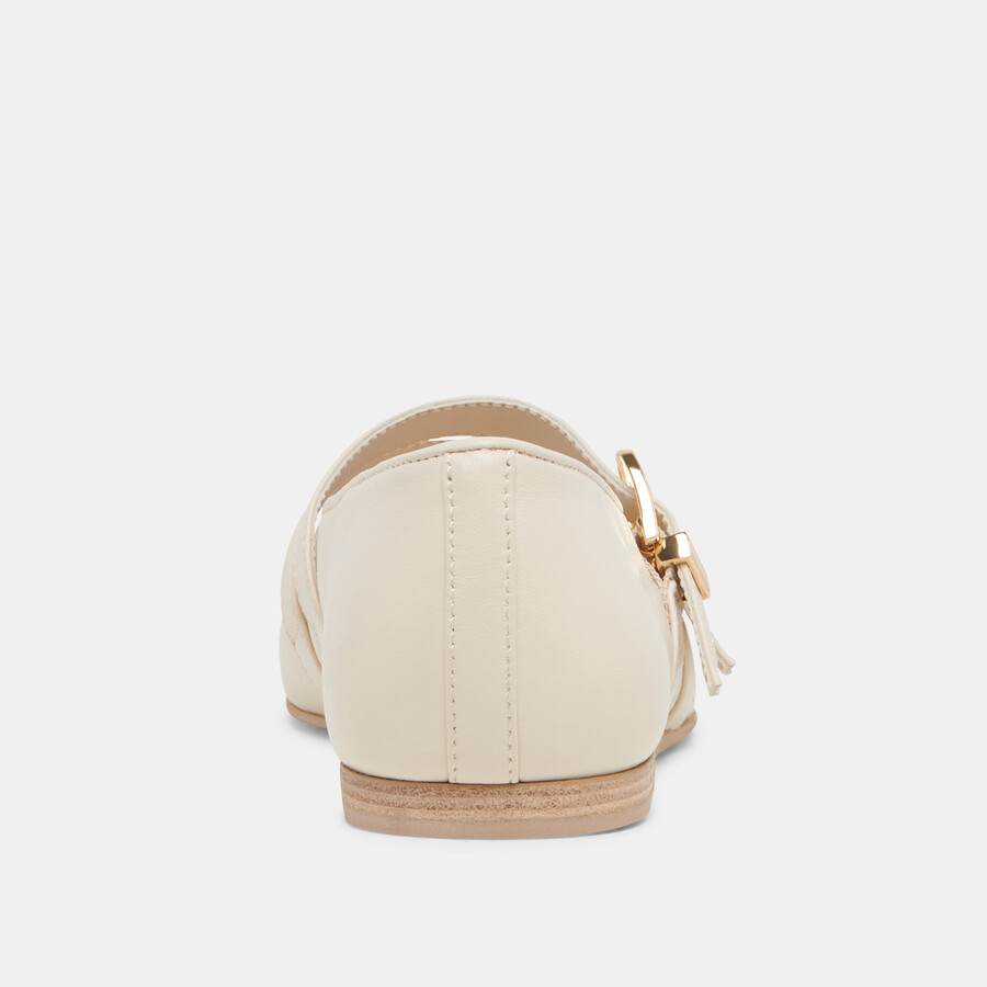baylee weite ballerinas elfenbeinleder