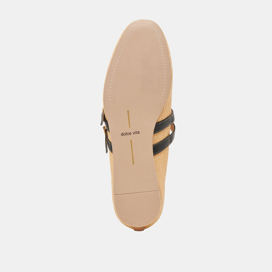 baylee weite ballerinas aus naturraffia