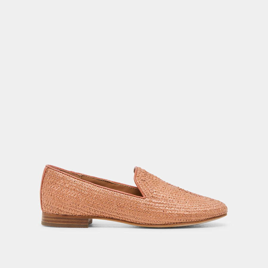 baylen flats ahorn gewebter raffiabast
