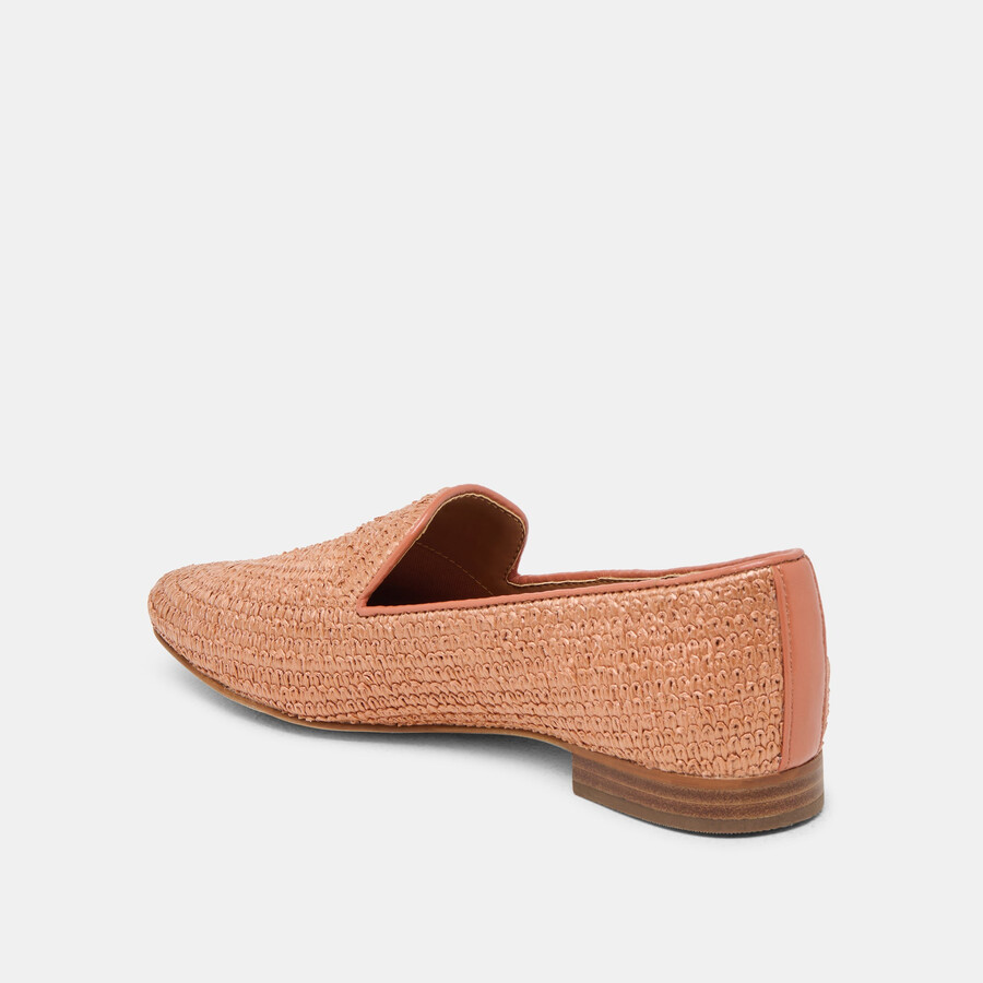 baylen flats ahorn gewebter raffiabast