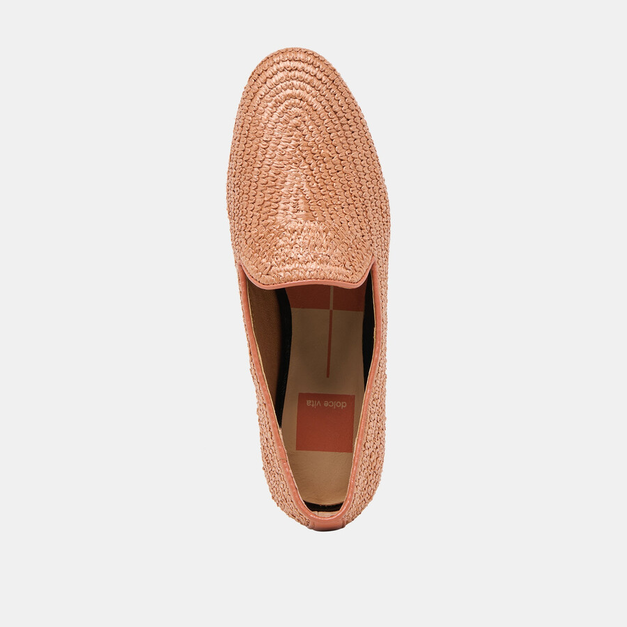 baylen flats ahorn gewebter raffiabast