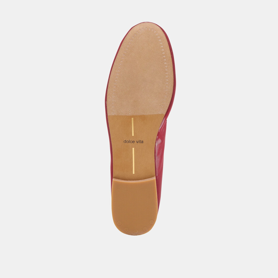 cadel ballerinas crimson mesh