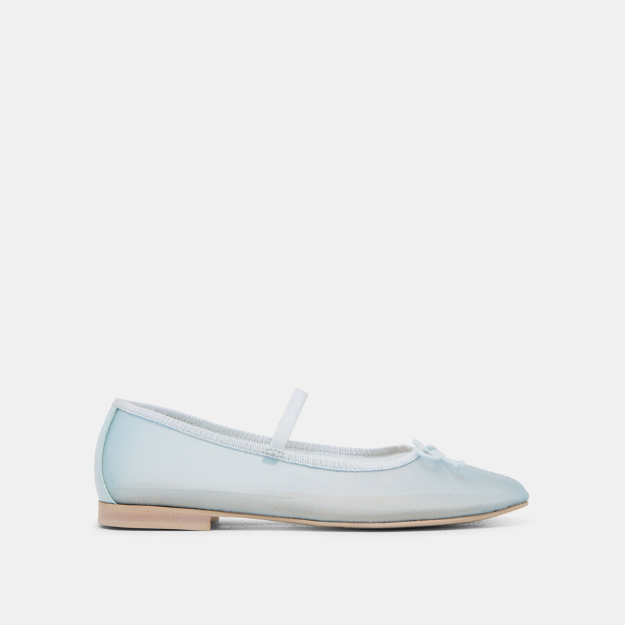 cadel ballerinas eisblaues mesh