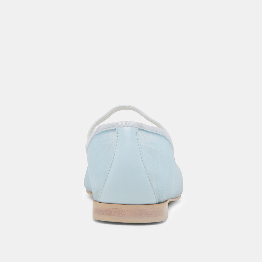 cadel ballerinas eisblaues mesh