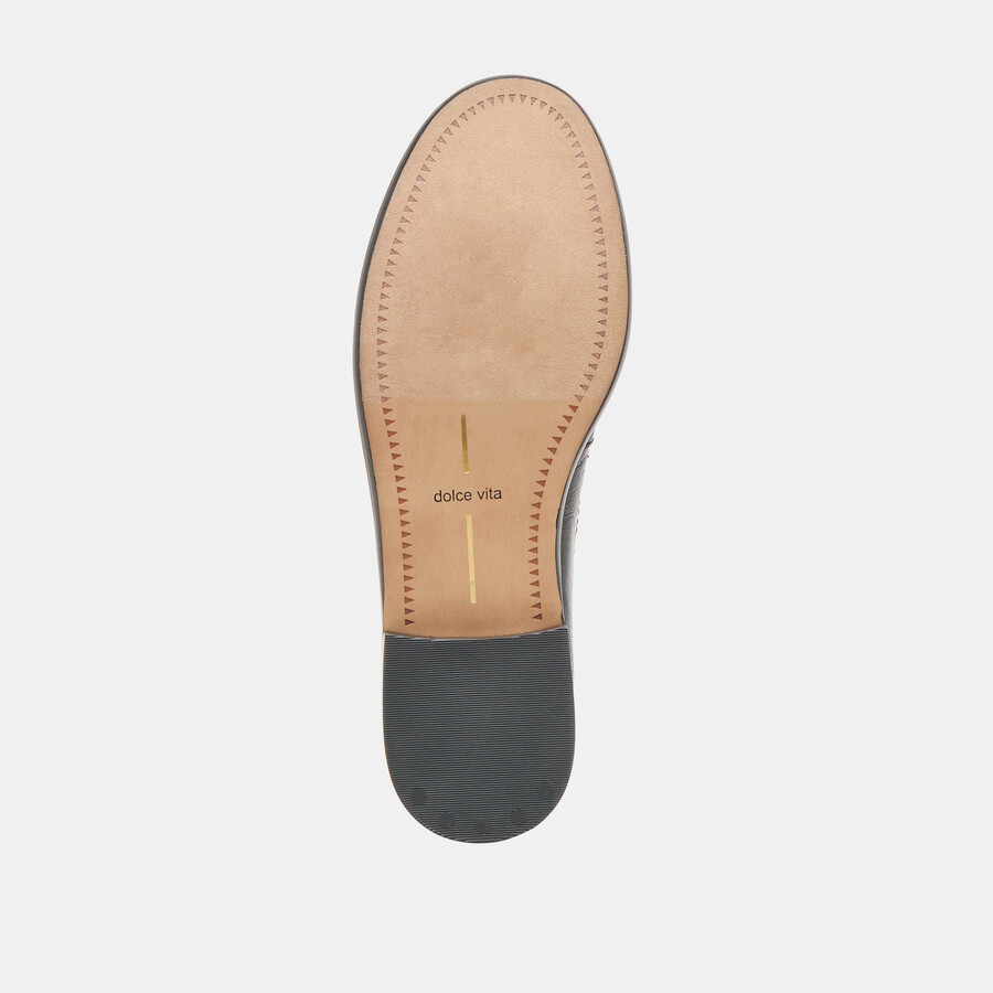 waylen loafers midnight crinkle lackleder