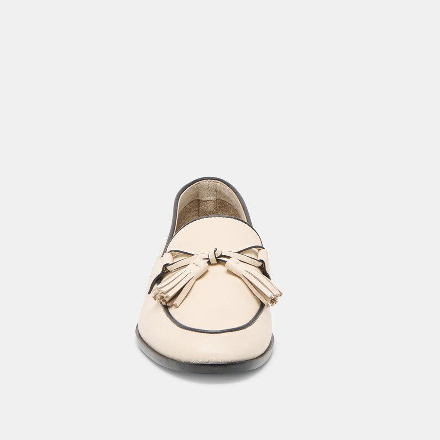 loklan loafer elfenbeinleder